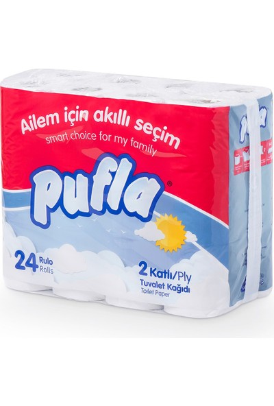 Pufla Tuvalet Kağıdı 24'lü