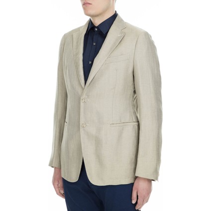 Regular Fit Düğmeli Tek Yırtmaçlı Ceket Erkek Ceket ZOX1751P0111