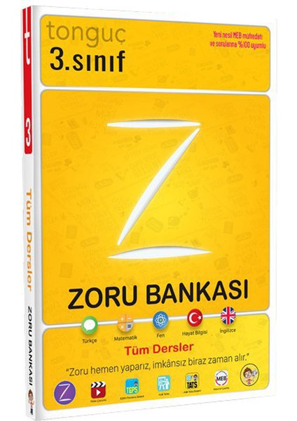 3. Sınıf Tüm Dersler Zoru Banksı / Tonguç Akademi
