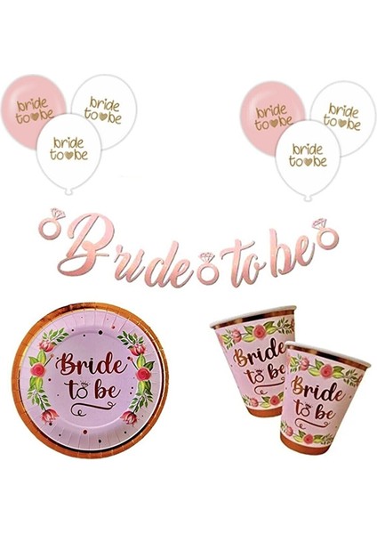 Bride To Be Tabak Bardak Set