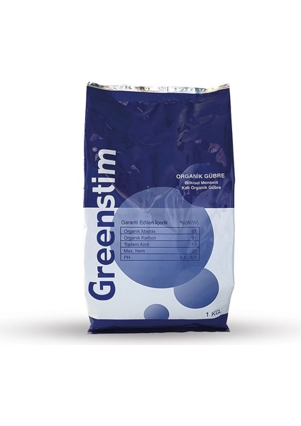 Greenstim(Bitkisel Menşeili Katı Organik GÜBRE)-500G