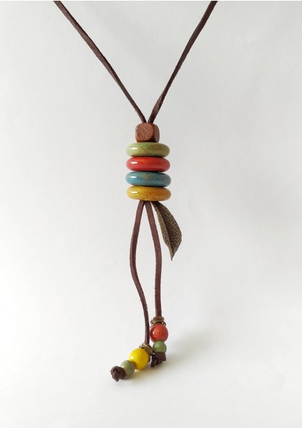 Özel El Yapımı Seramik Kolye