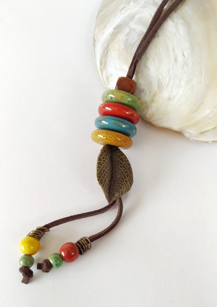 Özel El Yapımı Seramik Kolye fiyatları