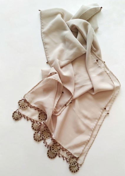 Oyalı Şifon Fular modelleri