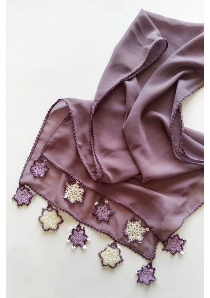 Oyalı Şifon Fular modelleri