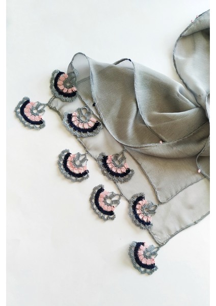 Oyalı Şifon Fular modelleri