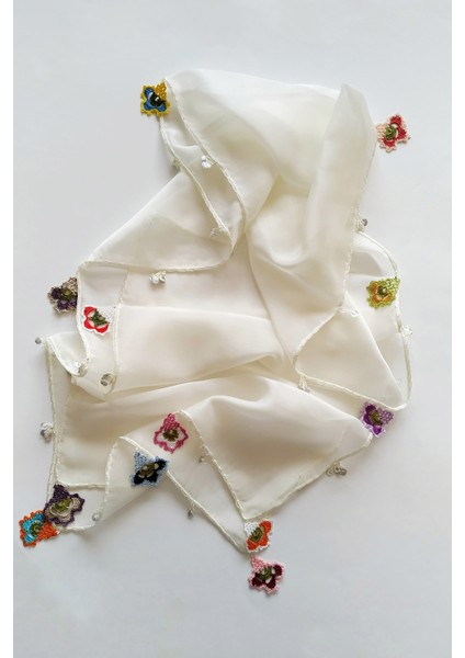 Oyalı Şifon Fular modelleri