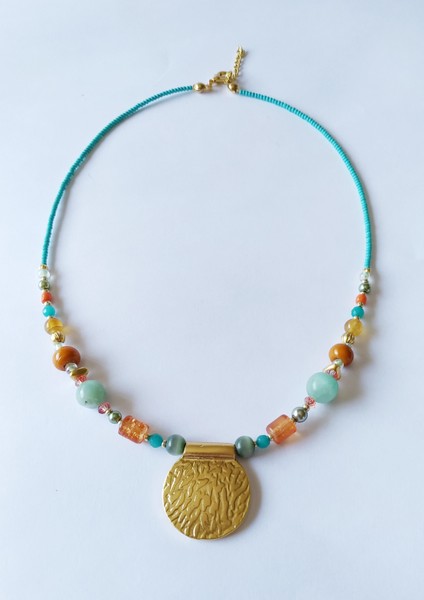 Özel Tasarım Etnik Kolye Kadın modelleri