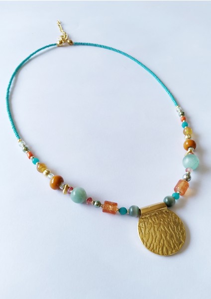 Özel Tasarım Etnik Kolye Kadın fırsatları