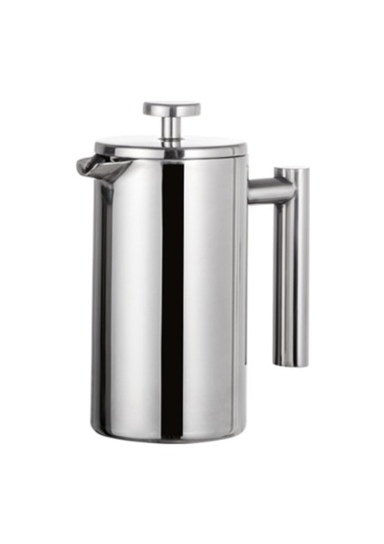 800 ml Fransız Basın Kahve Makinesi Paslanmaz Çelik Kahve Percolator Pot Çift Duvar Büyük Kapasiteli Manuel Kafetaryen Coffee Container | Kahve Kapları (Yurt Dışından)