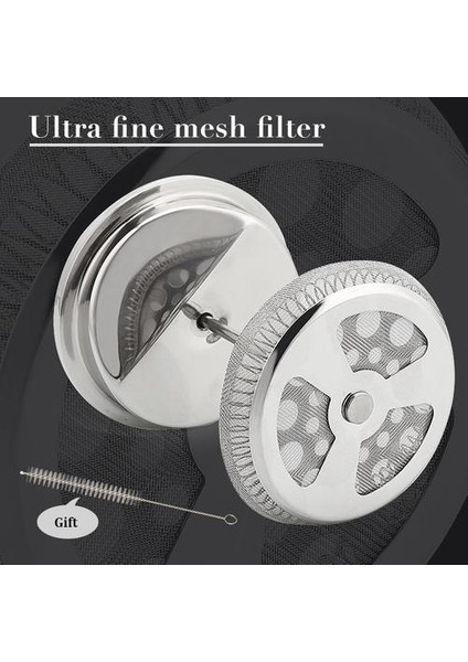 800 ml Fransız Basın Kahve Makinesi Paslanmaz Çelik Kahve Percolator Pot Çift Duvar Büyük Kapasiteli Manuel Kafetaryen Coffee Container | Kahve Kapları (Yurt Dışından) fırsatları