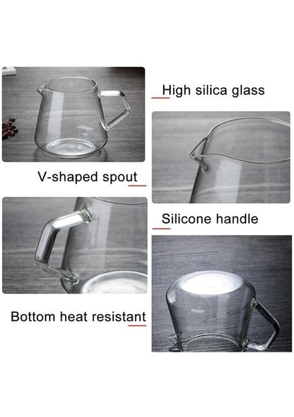 400 ml Cam Kahve Paylaşımı Pot Kahve Sunucusu Disanter Decanter Ev Bira Kupası El Yapımı Kahve Makinesi Buz Damla Su Isıtıcısı ^ 1 | Kahve Kapları (Yurt Dışından) indirimleri