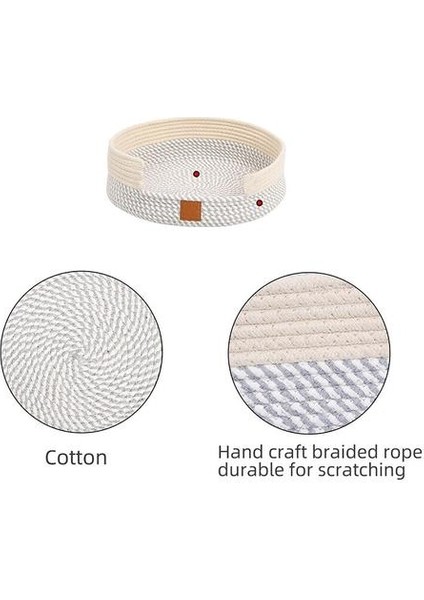 2 1 Yuvarlak Kedi Scratcher Yatak Yastık Sepeti Pamuk Dayanıklı Kedi Kıyafetleri ve Yataklar Için Kediler Köpek Scratch Board Pad Mobilya ve çizikler (Yurt Dışından)