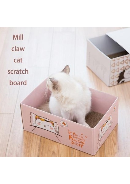 Kedi Scratcher Kedi Taşlama Pençe Oyuncak Kedi Scratcher Oluklu Kutusu Kedi Scratcher Kedi Çöp Kedi Kanepe Kedi Evi Komik Kedi Oyuncak | Mobilya ve çizikler (Yurt Dışından) fiyatları