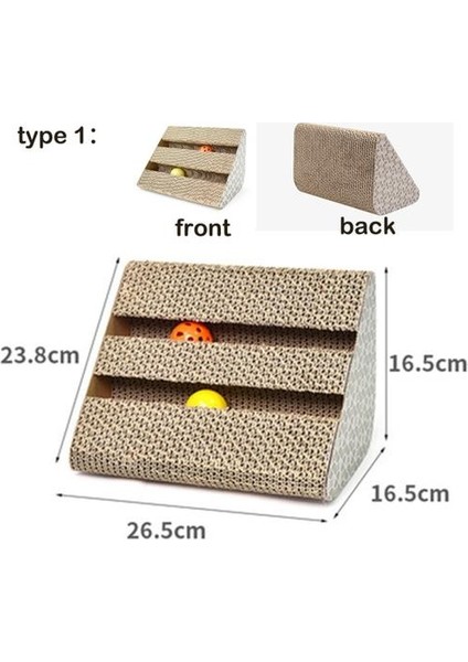 Pet Malzemeleri Oluklu Aşınmaya Dayanıklı Çok Fonksiyonlu Kedi Scratcher Malzemeleri (Yurt Dışından) fırsatları