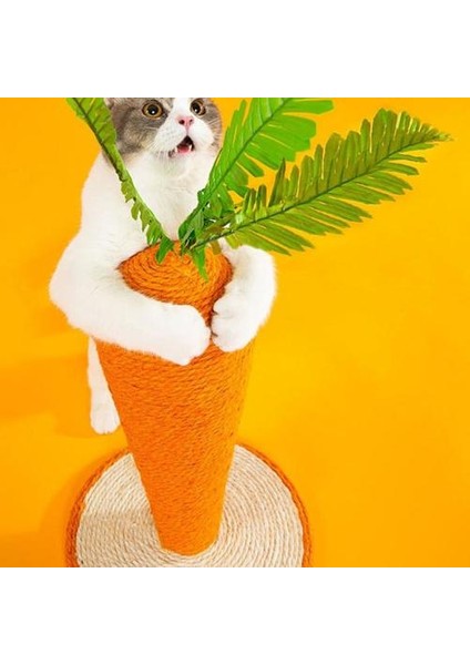 Yeni Sisal Kedi Tırmalamak Sütun Turp Şekli Pet Malzemeleri Kedi Tırmanma Sütun Kedi Oyuncak Taşlama Pençeleri (Yurt Dışından) modelleri
