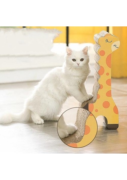 Kedi Scratcher Karton Oval Oluklu Scratch Pad Kedi Kazıma Salonu Yatağı Dayanıklı Geri Dönüşüm Kurulu | Mobilya ve çizikler (Yurt Dışından) modelleri