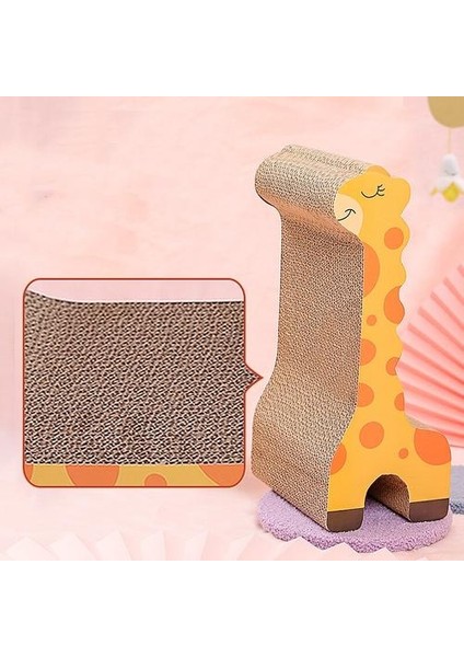 Kedi Scratcher Karton Oval Oluklu Scratch Pad Kedi Kazıma Salonu Yatağı Dayanıklı Geri Dönüşüm Kurulu | Mobilya ve çizikler (Yurt Dışından) fırsatları