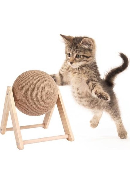 Ahşap Kedi Scratchers Top Oyuncaklar Sisal Board Scratcher Kedi Taşlama Paws Pençeleri Bakım Oyuncak Sandalye Kanepe Koruma Ürün | Mobilya ve çizikler (Yurt Dışından)