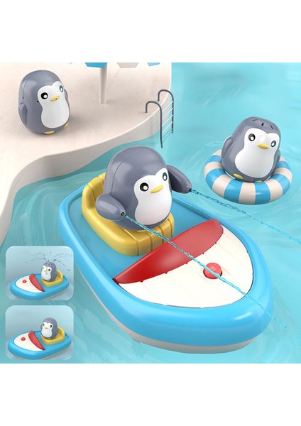 Yaz Bebek Su Oyunu Banyo Oyuncak Sevimli Hayvan Banyo Duş Elektrikli Su Sprey Ördek Montaj Slayt Çocuklar Eğitim Banyo Hediye | Banyo Oyuncak (Yurt Dışından) modelleri