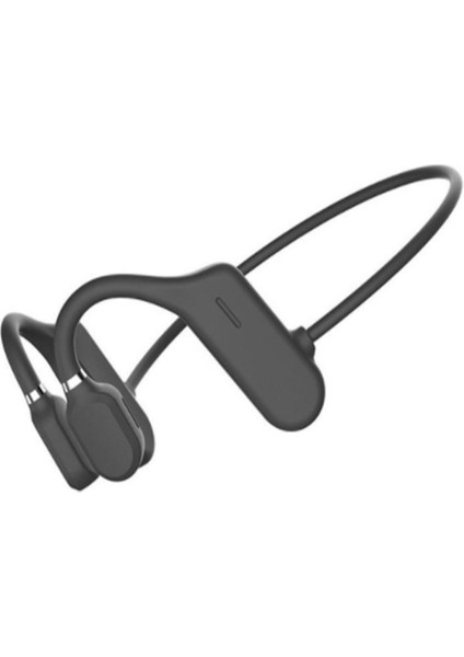Kemik Iletimi Kulaklık Kablosuz Bluetooth Kulaklık Kulak Kancası Mic ile Rahat Su Geçirmez Spor Kulaklık | Bluetooth Kulaklık ve kulaklıklar (Yurt Dışından)