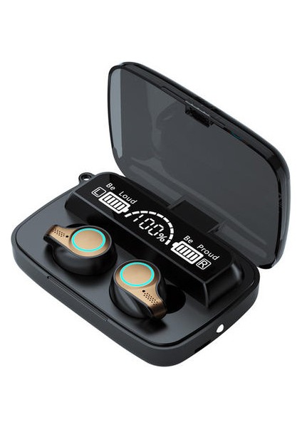 Bluetooth Kompaplenebilir Kulaklık Kablosuz Kulaklık Stereo Spor Su Geçirmez Kulakiçi Mikrofon Kulaklıklar | Bluetooth Kulaklık ve kulaklıklar (Yurt Dışından)