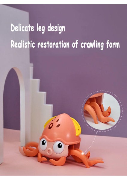 Bebek Banyo Oyuncakları Sürükleyici Yürüyüş Ahtapot Yüzme Havuzu Plaj Su Oyunu Wind Up Zincir Clockwork Oyuncaklar Çocuk Hediyeler | Banyo Oyuncak (Pembe) (Yurt Dışından)