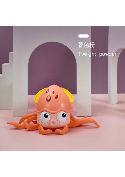 Bebek Banyo Oyuncakları Sürükleyici Yürüyüş Ahtapot Yüzme Havuzu Plaj Su Oyunu Wind Up Zincir Clockwork Oyuncaklar Çocuk Hediyeler | Banyo Oyuncak (Pembe) (Yurt Dışından)