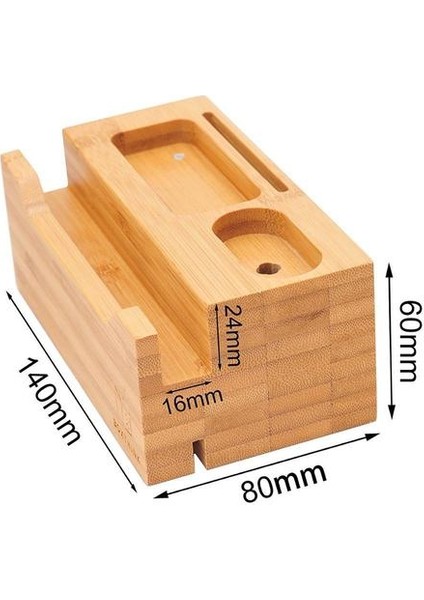 Ahşap Bambu 3 Limanlar Cep Telefonu Için USB Standı Izle Kulaklık Evrensel Masaüstü Tutucu Şarj Dock Istasyonu Braketi | Telefon Tutucular ve standları (Ingiltere Fişi) (Yurt Dışından) fiyatları