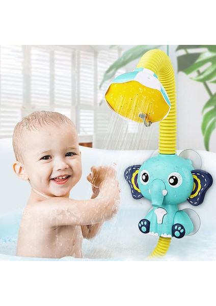 Banyo Oyuncakları Bebek Su Oyunu Fil Modeli Musluk Duş Elektrikli Su Sprey Oyuncak Çocuklar Için Yüzme Banyo Bebek Oyuncakları | Banyo Oyuncak (Yurt Dışından) modelleri