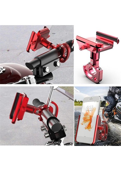 Evrensel Alüminyum Alaşım Bisiklet Telefon Tutucu Metal Bisiklet Motosiklet Scooter Gidon 3.5 Için Dağı Standı (Yurt Dışından) modelleri