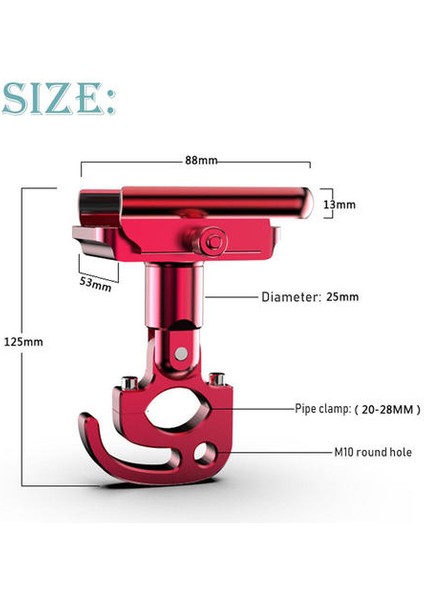 Evrensel Alüminyum Alaşım Bisiklet Telefon Tutucu Metal Bisiklet Motosiklet Scooter Gidon 3.5 Için Dağı Standı (Yurt Dışından) fırsatları