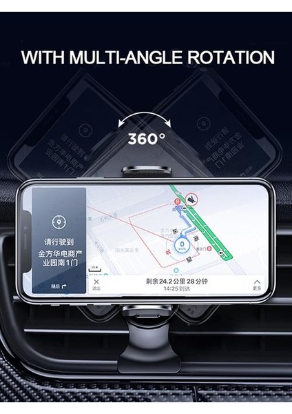 Araba Akıllı Elektrikli Kilitleme Cep Telefonu Destek Tutucu iPhone Xiaomi Hava Firar Klip Stand Otomatik Indüksiyon Montaj Braketi | Telefon Tutucular ve duruş (Yurt Dışından) fırsatları