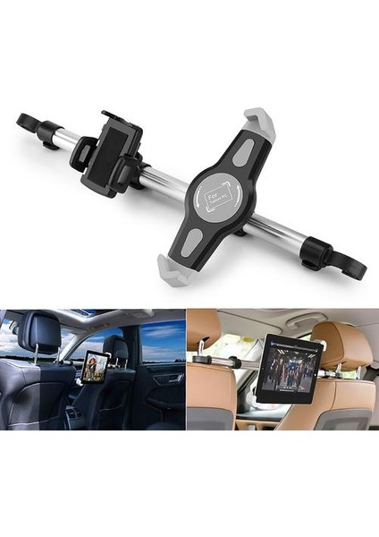 Evrensel 360 Derece Ayarlanabilir Araba Tutucu Tablet Pc Için / Telefon Oto Araba Arka Koltuk Kafalık Dağı Montaj Tutucu Standı | Evrensel Araç Braketi (Yurt Dışından) fiyatları