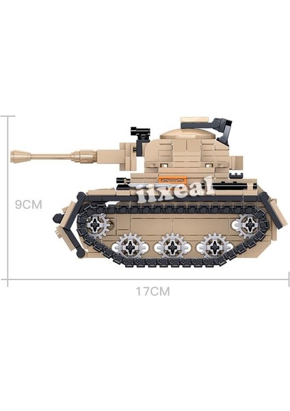 Savaş Tankı Taktik Araç Ana Savaş Askeri Dıy Yaratıcı Tankları Yapı Taşları Tuğla Hobi Çocuk Oyuncakları | Bloklar (Yurt Dışından)