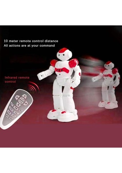 Çok Fonksiyonlu Akıllı Rc Dans Robot Ses ve Işık Şarj Edilebilir Etkileşimli Oyuncak Çocuklar Için Ingilizce Çalışma Beyin Oyunu | Rc Robot (Yurt Dışından)