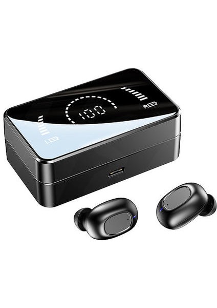 Kablosuz Bluetooth Kulaklık Hd Ayna Ekran Şarj Kutusu Stereo Kulakiçi Kulaklık | Bluetooth Kulaklık ve kulaklıklar (Yurt Dışından)