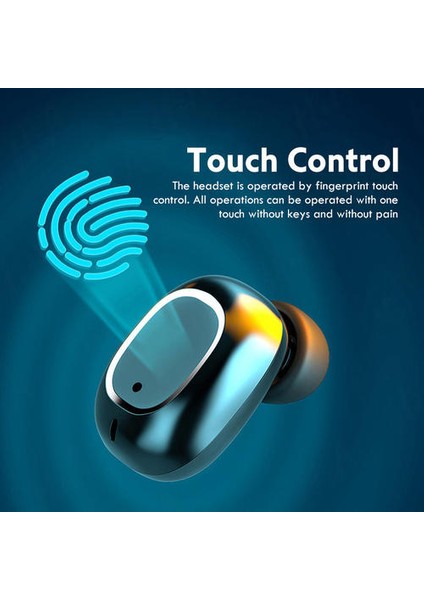 Kablosuz Bluetooth Kulaklık Hd Ayna Ekran Şarj Kutusu Stereo Kulakiçi Kulaklık | Bluetooth Kulaklık ve kulaklıklar (Yurt Dışından) fiyatları