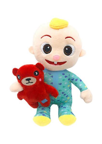 Cocomelon Jj Boy Hug Ayı Müzikal Peluş Oyuncak - Renkli (Yurt Dışından)