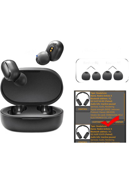 Bluetooth Kulaklık Stereo Bas Bt 5.0 Kulaklıklar Mic Handsfree Kulakiçi Aı Kontrollü (Yurt Dışından)