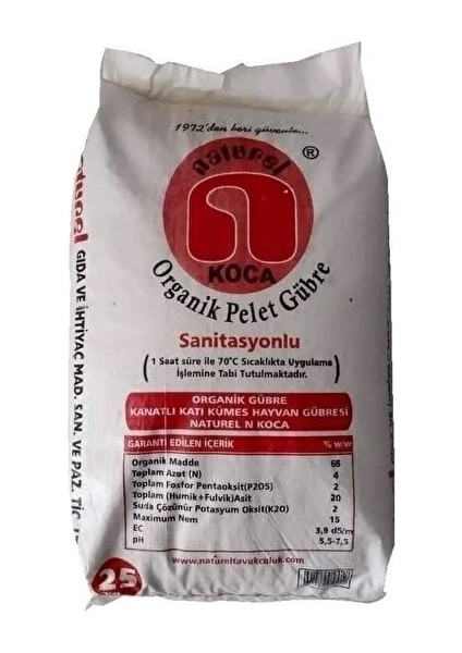 1 kg Organik Tavuk Gübresi