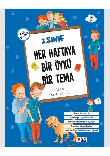 Yuva Yayınları 3. Sınıf Her Haftaya Bir Öykü Bir Tema