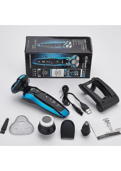 Üç Tıraş Makinesi Çok Fonksiyonlu Elektrikli Tıraş Makinesi (Yurt Dışından)