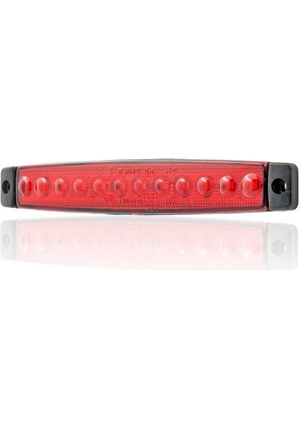 24V Üniversal Parmak 12 LED Basamak Kırmızı SBC24R12 modelleri