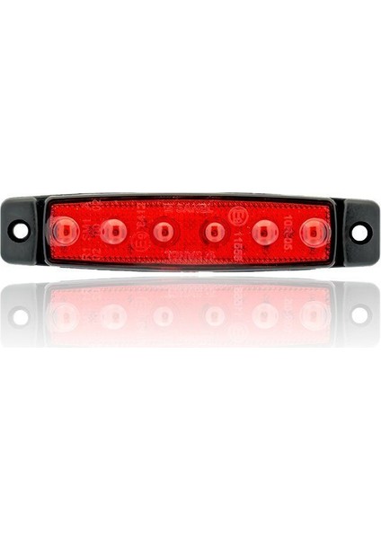 6 Ledli 3'lü Set Parmak LED 24V Kırmızı SBB24R6-3