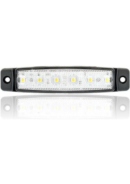 6 Ledli 3'lü Set Parmak LED 24V Beyaz SBB24W6-3