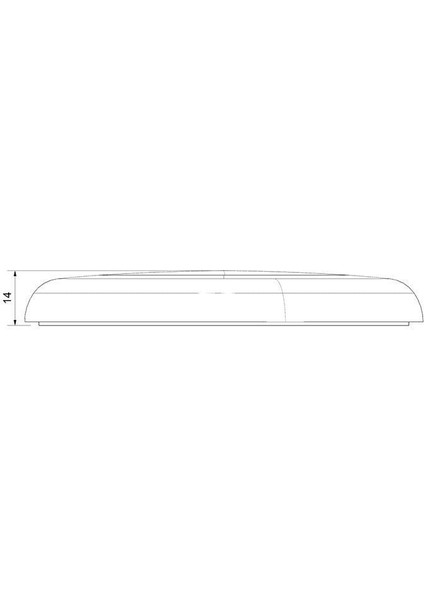 Spot Yüzey 24 LED Lamba Su Geçirmez 12V Beyaz STCS12W24