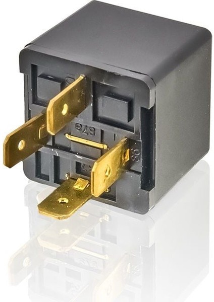 Mini Röle 24 Volt 30 Amper 4 Uçlu Braketli SR2443B