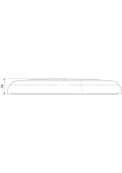 Lamba Spot Yüzey Montaj 12 Volt 24 Ledli Mavi STCS12B24