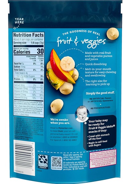 Yogurt Melts Truly Tropical Blend Atıştırmalık 28 Gr. fiyatları